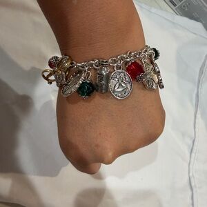Retired Premier 12 Days Of Christmas Charm Bracelet